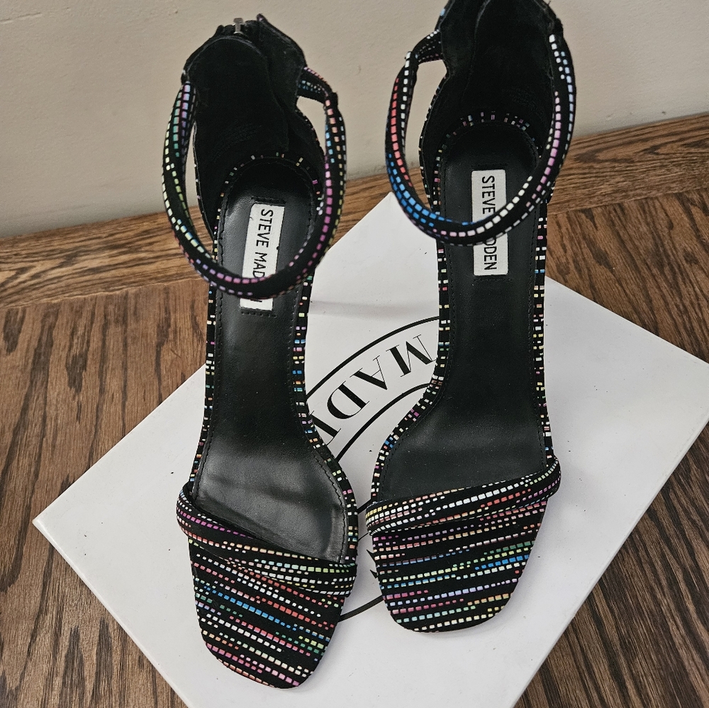 Steve Madden Fancier Multi Color Size 10 - image 4